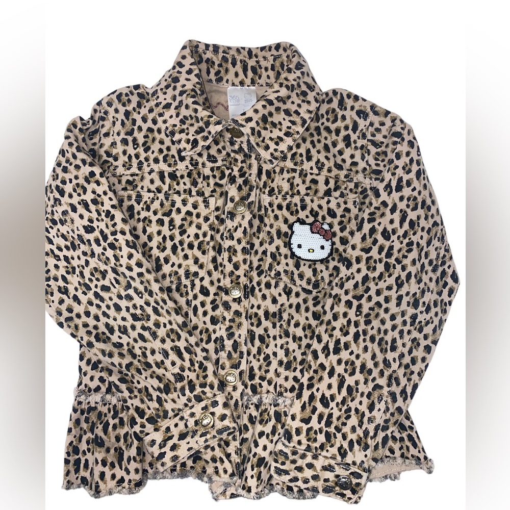 365 Kids from Granimals x Hello Kitty Sanrio 2020 Cheeta Jacket Kids Sz 7